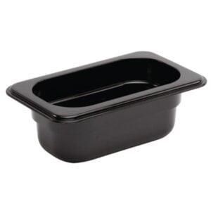 ΔΟΧΕΙΟ GASTRONORM PC ΜΑΥΡΟ 1/9-10 (17,6Χ10,8Χ10)
