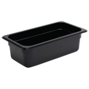 ΔΟΧΕΙΟ GASTRONORM PC ΜΑΥΡΟ 1/4-20 (26,5Χ16,2Χ20)
