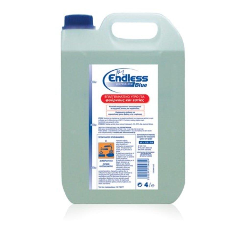 ENDLESS-LYPH-LADIA-4lit ENDLESS ΚΑΘΑΡΙΣΤΙΚΟ ΦΟΥΡΝΟΥ ΕΣΤΙΩΝ 4lit PROFES BLUE - Image 1