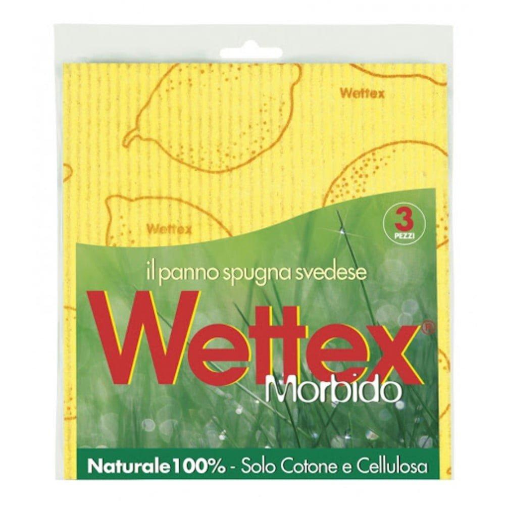 MORBITO-WETTEX WETTEX ΠΑΝΑΚΙΑ ΚΑΘΑΡΙΣΜΟΥ MORBIDO SPUNA ΣΕΤ 3τμχ - Image 1