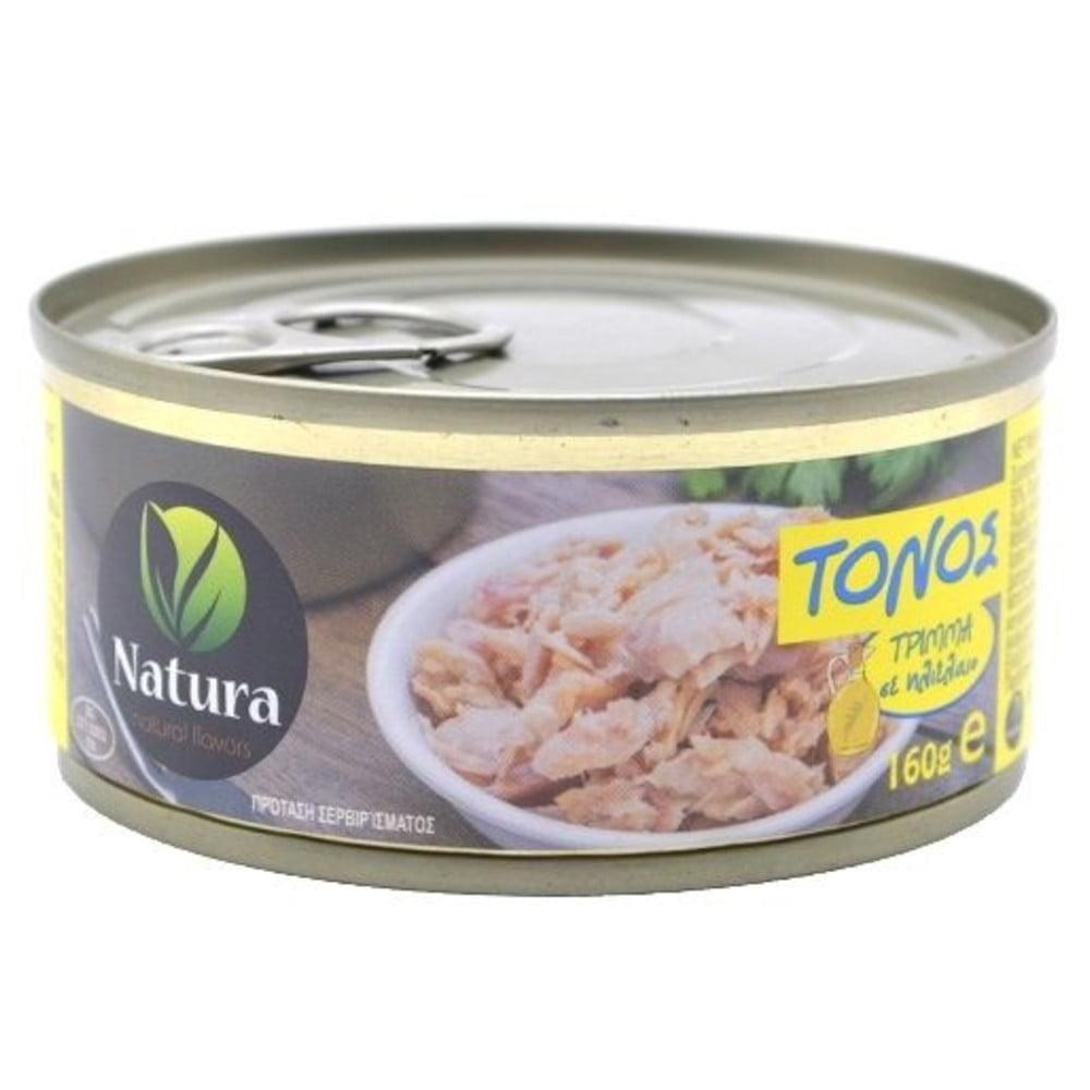 NATURA-TONOS-SE-HLIELAIO-160gr ΤΟΝΟΣ ΣΕ ΗΛΙΕΛΑΙΟ 160γρ NATURA - Image 1