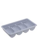 ΚΟΥΤΑΛΟΘΗΚΗ ΠΛΑΣΤΙΚΗ 4θέσεων ΒΑΘΙΑ(52Χ29Χ10Υ.)