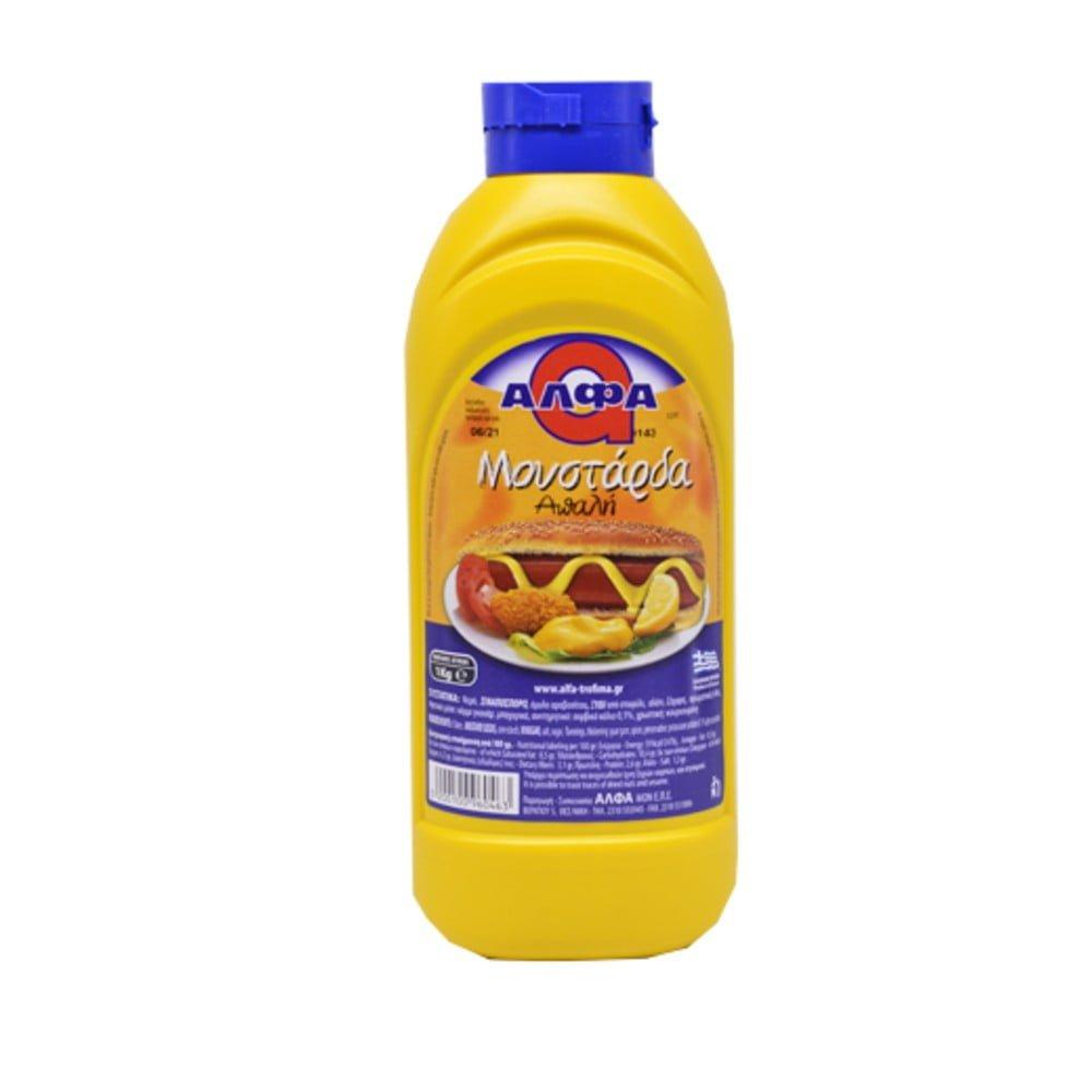 ALFA-MOYSTARDA-APALH-1kilo ΜΟΥΣΤΑΡΔΑ ΑΛΦΑ ΑΠΑΛΗ 1κιλό - Image 1