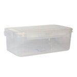 ΤΑΠΕΡ ΠΛΑΣΤΙΚΟ ΟΡΘΟΓΩΝΙΟ ΜΕ ΚΛΙΠΣ 2,6λίτρα