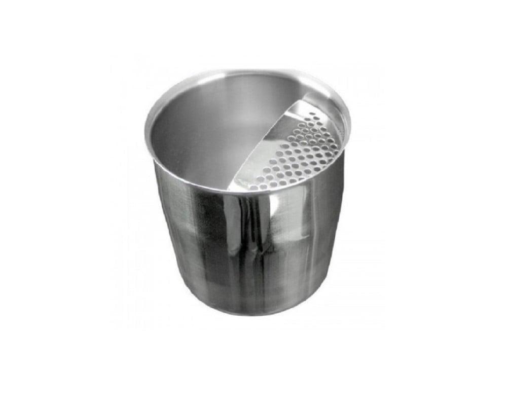 POTHRI-ME-SITA-INOX-9X9ek ΠΟΤΗΡΙ ΙΝΟΧ ΜΕ ΣΙΤΑ 9Χ9εκ - Image 1