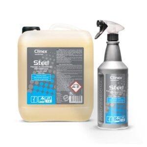 CLINEX STEEL ΚΑΘΑΡΙΣΤΙΚΟ ΑΝΟΞΕΙΔΟΤΩΝ ΕΠΙΦΑΝΕΙΩΝ 1λίτρο