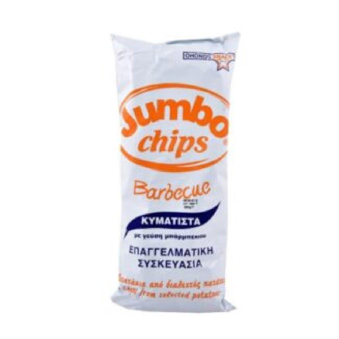 JUMBO-CHIPS-BBQ-280gr JUMBO CHIPS BBQ ΚΥΜΑΤΙΣΤΑ 280γρ - Image 1