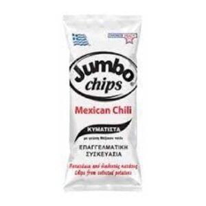 JUMBO CHIPS MEXICAN CHILI ΚΥΜΑΤΙΣΤΑ 280γρ
