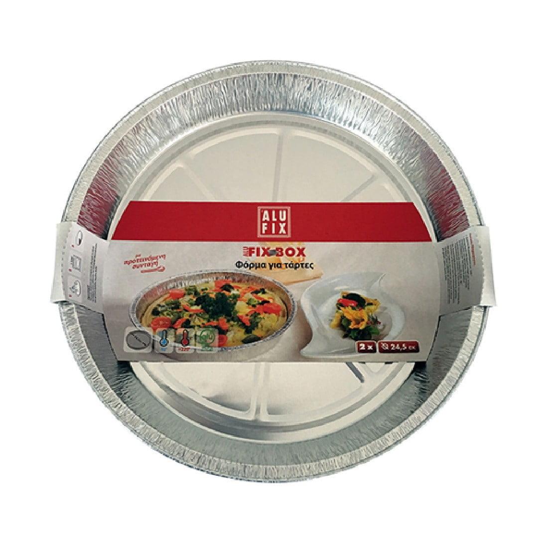 ALUFIX-SKEYOS-ALOYMINIOY-TARTAS-24,5ek-2tmx ALUFIX ΣΚΕΥΟΣ ΑΛΟΥΜΙΝΙΟΥ ΤΑΡΤΑΣ 24,5εκ Συσκ.2τμχ - Image 1