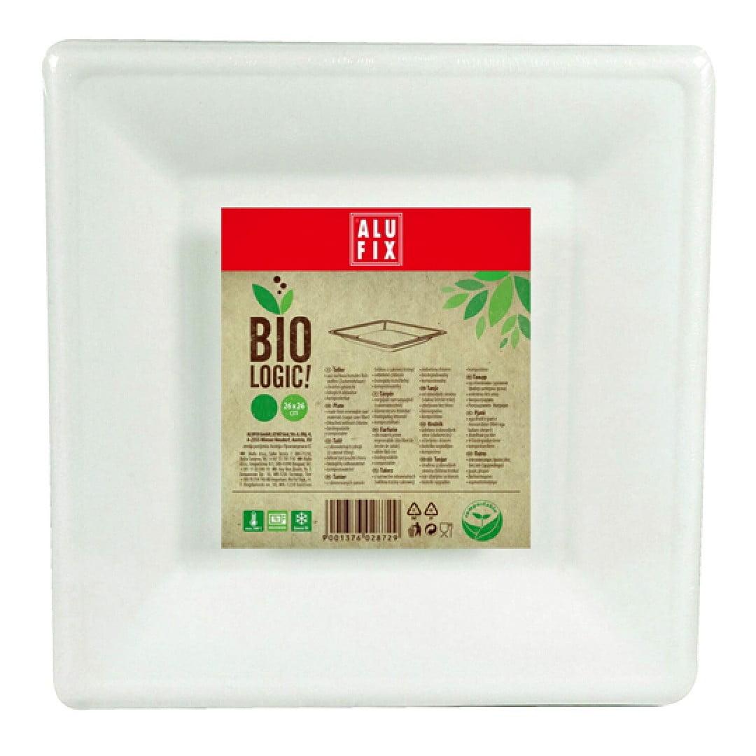 BIOLOGIC-PIATO-TETRAGONO-26X26-6tmx BIOLOGIC ΠΙΑΤΟ ΤΕΤΡΑΓΩΝΟ ΒΙΟΔ/ΜΕΝΟ 26Χ26 Συσκ.6τμχ - Image 1