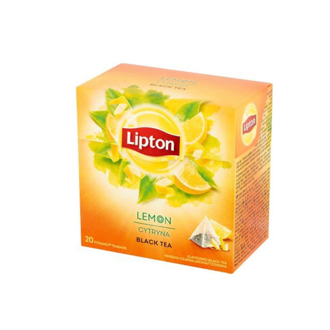 LIPTON-TSAI-PYRAMIDA-LEMONI-20tmx LIPTON ΤΣΑΙ ΠΥΡΑΜΙΔΑ 20φακ.ΛΕΜΟΝΙ - Image 1
