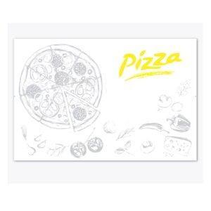 ΣΟΥΠΛΑ ΧΑΡΤΙΝΟ 70γρ PIZZA 28Χ42 Συσκ.500τμχ