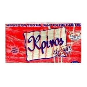 ΚΡΙΝΟΣ ΧΑΡΤΟΠΕΤΣΕΤΑ FAST FOOD ΜΑΚΡΟΣΤΕΝΗ 24Χ28/600τμχ