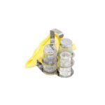 ΑΛΑΤΟΠΙΠΕΡΟ ΣΕΤ ΙΝΟΧ ME ΧΑΡΤΟΠ/ΚΗ ΚΑΙ ΘΗΚΗ ΓΙΑ ΟΔΟΝΤ/ΔΕΣ