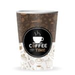 ΧΑΡΤΙΝΟ ΠΟΤΗΡΙ ΜΟΝΟΤΟΙΧΟ 12-14οζ/50τμχ  COFFEE ΤΙΜΕ