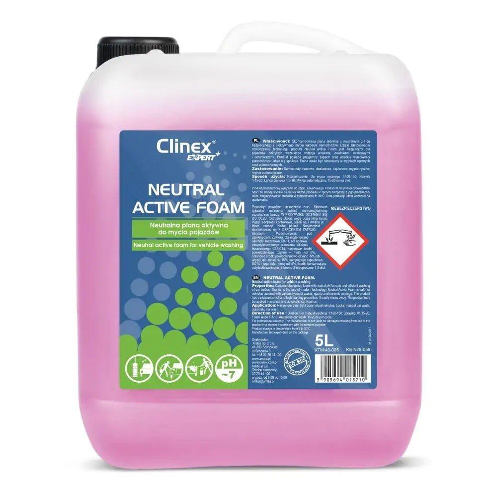 CLINEX-NEUTRAL-ACTIVE-FOAM-KATHARISTIKO-AFRISMOY-AYTOKINHTOY-5lt CLINEX NEUTRAL ACTIVE FOAM ΚΑΘΑΡΙΣΤΙΚΟ ΑΦΡΙΣΜΟΥ ΓΙΑ ΠΛΥΣΙΜΟ ΑΥΤΟΚΙΝΗΤΩΝ 5λίτρα - Image 1