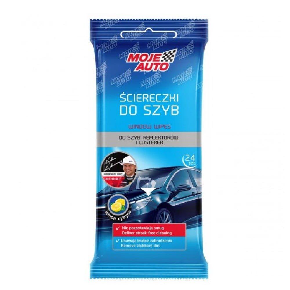 GLASS-WIPES-MANTHLAKIA-KATHARISMOY-TZAMION-24tmx GLASS WIPES ΜΑΝΤΗΛΑΚΙΑ ΚΑΘΑΡΙΣΜΟΥ ΤΖΑΜΙΩΝ ΛΕΜΟΝΙ Συσκ.24τμχ - Image 1