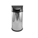 ΚΑΔΟΣ ΑΠΟΡ/ΤΩΝ ΙΝΟΧ ΜΕ ΑΙΩΡΟΥΜΕΝΟ ΜΑΥΡΟ ΚΑΠΑΚΙ 24Χ53εκ