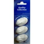 2002 ΚΡΕΜΑΣΤΑΡΑΚΙ ΛΕΥΚΟ ΟΒΑΛ 3τμχ