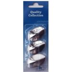 2004 ΚΡΕΜΑΣΤΑΡΑΚΙ ΟΒΑΛ ΧΡΩΜΙΟΥ 3τμχ