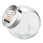 ΚΑΡΑΜΕΛΟΘΗΚΗ ΓΥΑΛΙΝΗ ΜΕ ΙΝΟΧ ΚΑΠΑΚΙ 3λίτρα