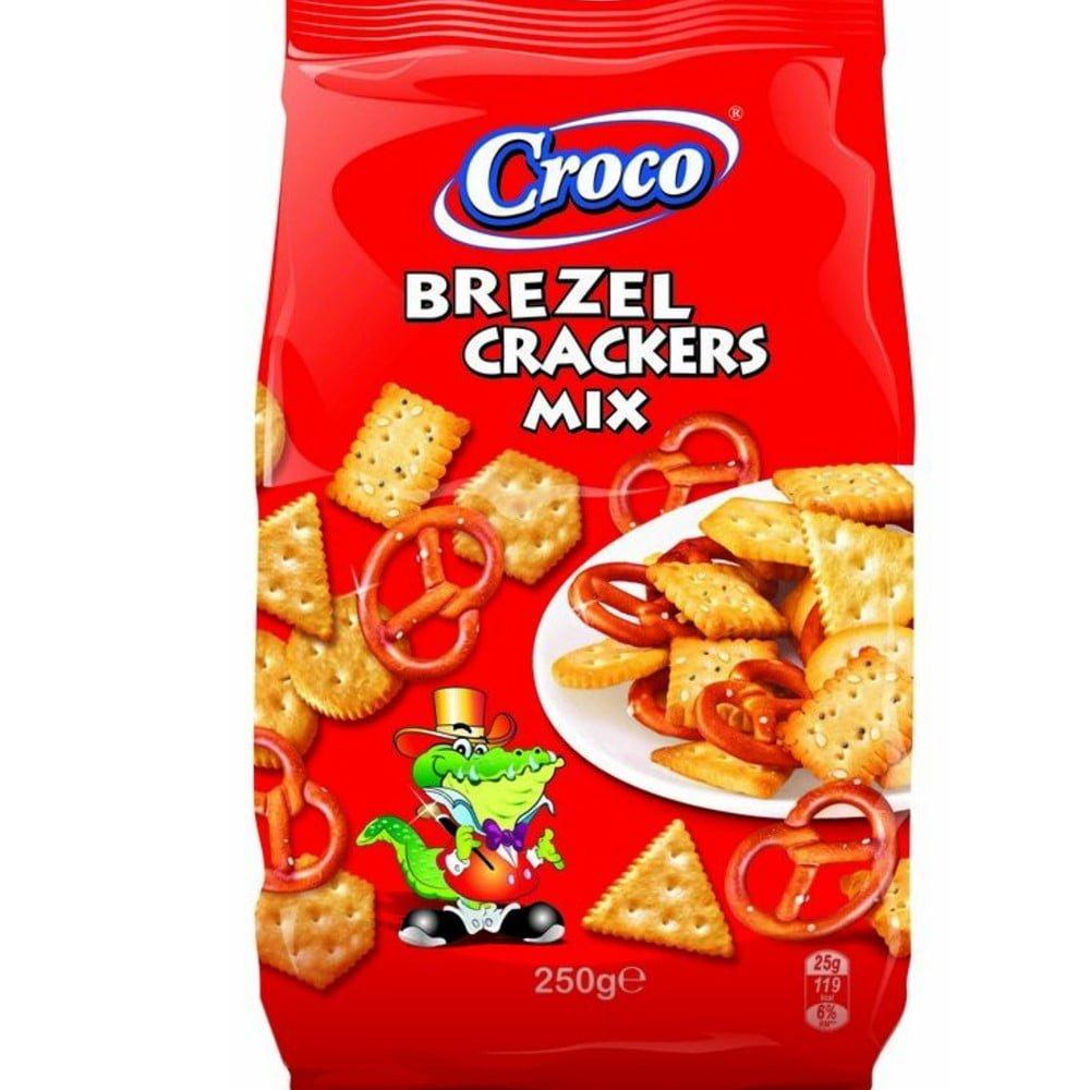 CROCO-CRACKERS-MIX-250gr CROCO ΜΙΧ ΚΡΑΚΕΡΑΚΙΑ-ΜΠΡΕΤΣΕΛ 250γρ - Image 1