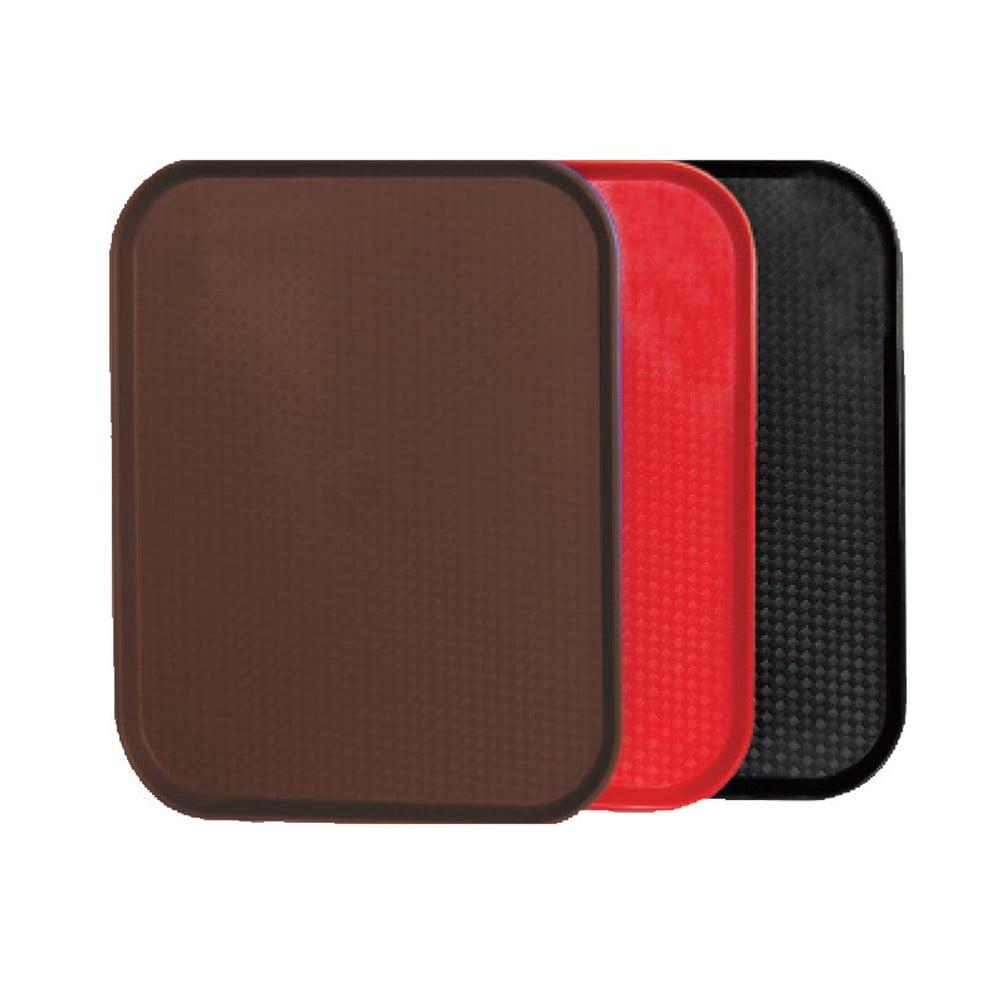 _DISKOS-21X28-FASTFOOD ΔΙΣΚΟΣ ΠΛΑΣΤΙΚΟΣ FAST FOOD 43Χ36εκ(ΚΟΚΚΙΝΟ) - Image 1