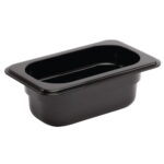 ΔΟΧΕΙΟ GASTRONORM PC ΜΑΥΡΟ 1/9-6,5 (17,6Χ10,8Χ6,5)