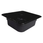 ΔΟΧΕΙΟ GASTRONORM PC ΜΑΥΡΟ 1/6-10 (17,6Χ16,2Χ10)