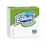 ENDLESS PLUS ΧΑΡΤΟΠΕΤΣΕΤΑ ΛΕΥΚΗ 30x30/80τμχ