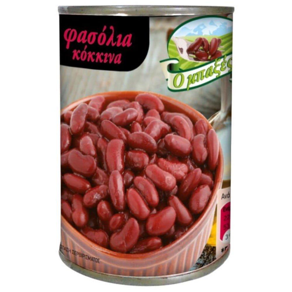 FASOLIA-KOKKINA-O-MPAKSES-400gr Ο ΜΠΑΞΕΣ ΦΑΣΟΛΙΑ ΚΟΚΚΙΝΑ 400γρ - Image 1