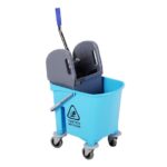 ΚΑΡΟΤΣΙ ΚΑΘΑΡΙΣΜΟΥ ΜΕ ΣΤΙΦΤΗ+ΡΟΔΕΣ 25lt.