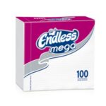 ENDLESS MEGA ΧΑΡΤΟΠΕΤΣΕΤΑ ΛΕΥΚΗ 33x33/70τμχ