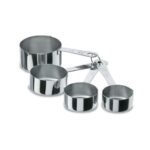 ΜΕΖΟΥΡΕΣ ΜΑΓΕΙΡΩΝ ΙΝΟΧ 4τεμαχίων (60ml-80ml-125ml-250ml)