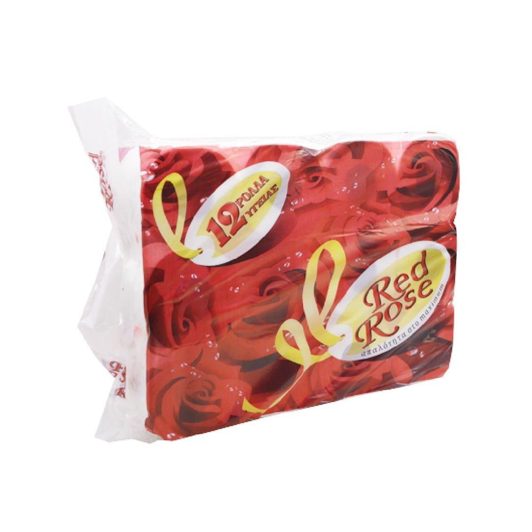 RED-ROSE-XARTI-YGEIAS-145gr-2fyllo-12tmx ΧΑΡΤΙ ΥΓΕΙΑΣ RED ROSE 12 ΡΟΛΑ 145γρ ΛΕΙΟ - Image 1