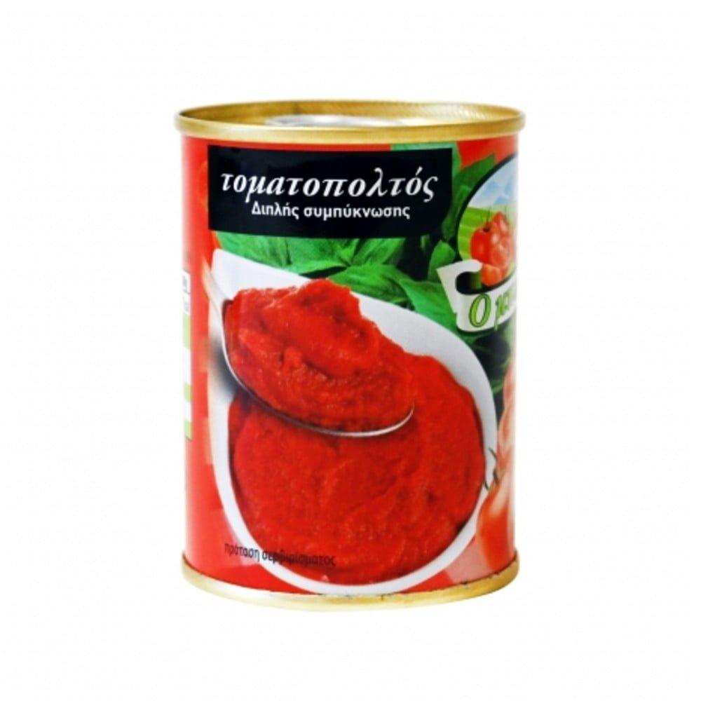 TOMATOPOLTOS-MPAJES-140gr Ο ΜΠΑΞΕΣ ΤΟΜΑΤΟΠΟΛΤΟΣ 400γρ ΔΙΠΛΗΣ ΣΥΜΠΥΚΝΩΣΗΣ - Image 1