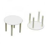 ΤΡΑΠΕΖΑΚΙ ΠΙΤΣΑΣ ΛΕΥΚΟ ΣΥΣΚΕΥΑΣΙΑ 100τμχ