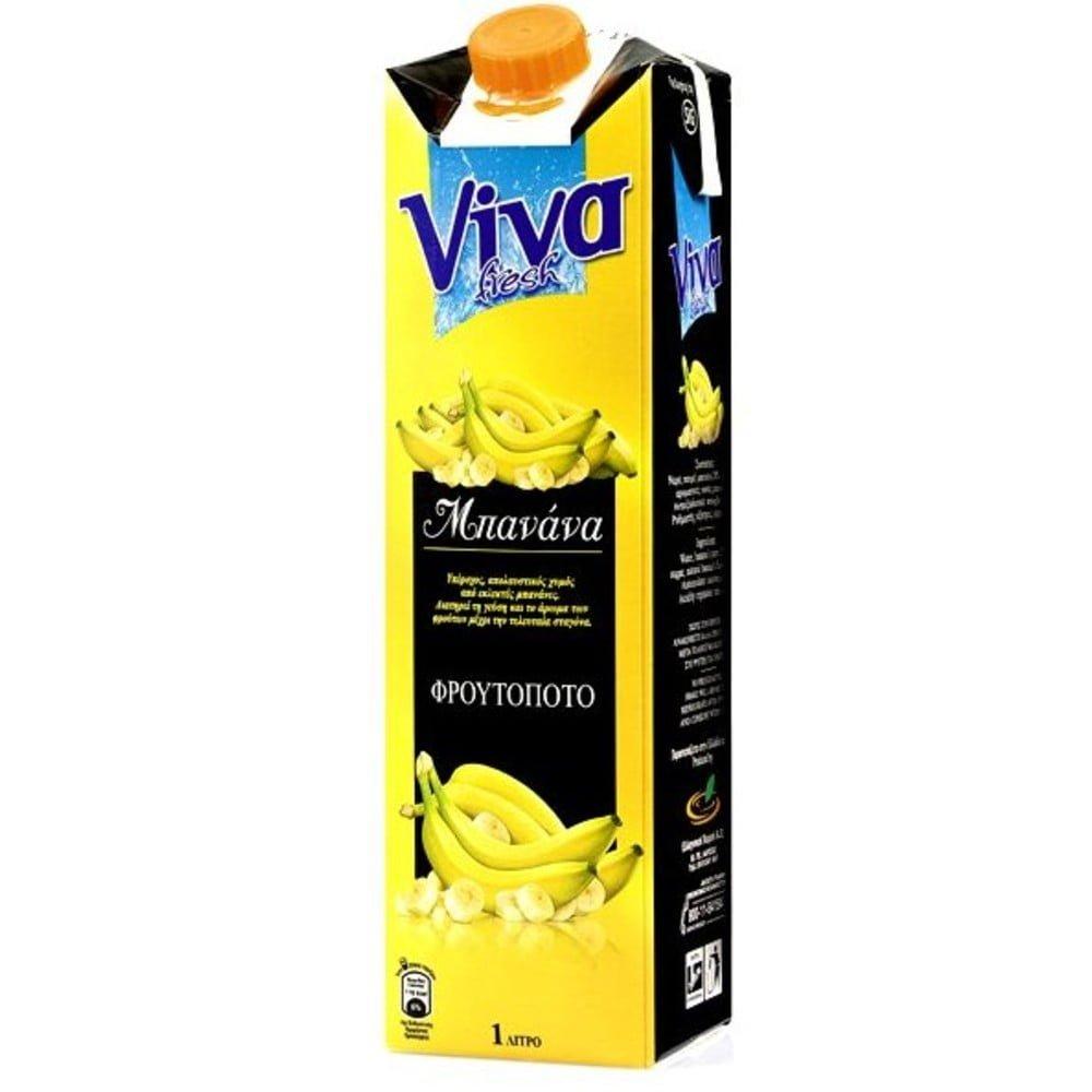_VIVA-XYMOS-MPANANA-FROYTOPOTO-1lit VIVA ΜΠΑΝΑΝΑ ΦΡΟΥΤΟΠΟΤΟ 1λιτρο - Image 1