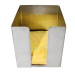 ΧΑΡΤΟΠΕΤΣΕΤΟΘΗΚΗ ΙΝΟΧ ΤΕΤΡΑΓΩΝΗ 15Χ15Χ18