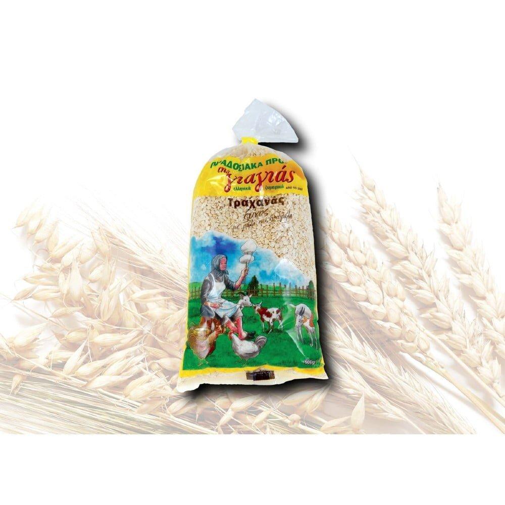THS-GIAGIAS-TRAXANAS-JINOS-500gr ΤΡΑΧΑΝΑΣ ΞΙΝΟΣ 500γρ ''ΤΗΣ ΓΙΑΓΙΑΣ΄΄ - Image 1