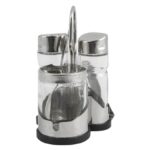 ΣΕΤ ΑΛΑΤΟΠΙΠΕΡΟ 4πλο ΜΕ ΜΟΥΣΤΑΡΔΙΕΡΑ+ΧΑΡΤΟΠΕΤΣΕΤΟΘΗΚΗ ΙΝΟΧ