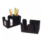 ORGANIZER BAR ΜΑΥΡΟ ΙΝΟΧ 24Χ15Χ10,5