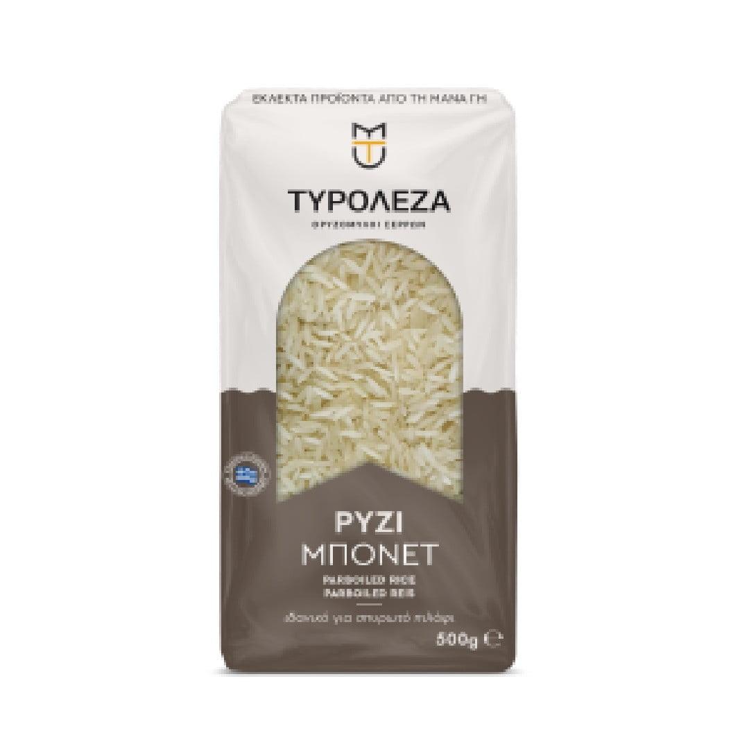 TYROLEZA-RYZI-MPONET-500gr ΤΥΡΟΛΕΖΑ ΡΥΖΙ ΜΠΟΝΕΤ 500γρ - Image 1