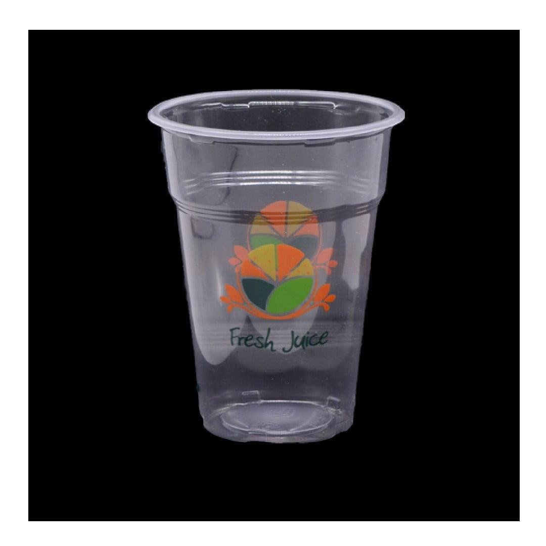 POTHRI-TYPOMENO-JUICE-400ml-PLASTIKO ΠΟΤΗΡΙ ΠΛΑΣΤΙΚΟ ΘΡΑΚΗΣ 400ml ΤΥΠΩΜΑ FRESH JUICE Συσκ.50τμχ - Image 1