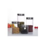 ΒΑΖΟ ΓΥΑΛΙΝΟ ΜΕ ΙΝΟΧ ΚΑΠΑΚΙ 850ml - Image 2