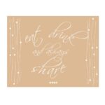 ΣΟΥΠΛΑ ΚΡΑΦΤ 80γρ EAT-DRINK 31Χ40 Συσκ.500τμχ