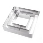 ΤΣΕΡΚΙ ΦΟΡΜΑ ΙΝΟΧ ΤΕΤΡΑΓΩΝΟ 12Χ12εκ