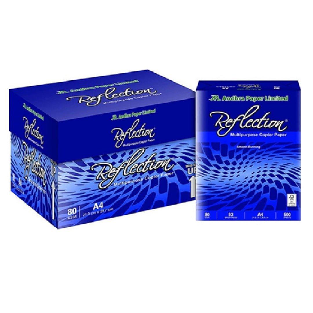 XARTI-FOTOTYPIKO-A4-80gr-REFLECTION-500tmx ΦΩΤΟΤΥΠΙΚΟ ΧΑΡΤΙ Α4 80γρ REFLECTION Συσκ.500φ. - Image 1