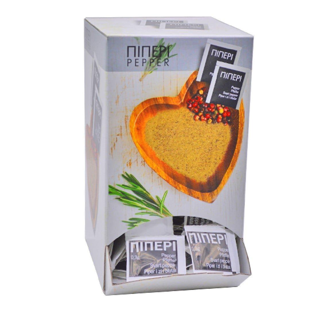 PIPERI-MERIDES-0.3gr-500tmx ΠΙΠΕΡΙ ΜΑΥΡΟ ΣΕ ΜΕΡΙΔΕΣ 0,3γρ Συσκ.500τμχ - Image 1