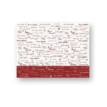 ΣΟΥΠΛΑ BUON APETITO ΚΟΚΚΙΝΟ-ΛΕΥΚΟ 30Χ40/250τμχ